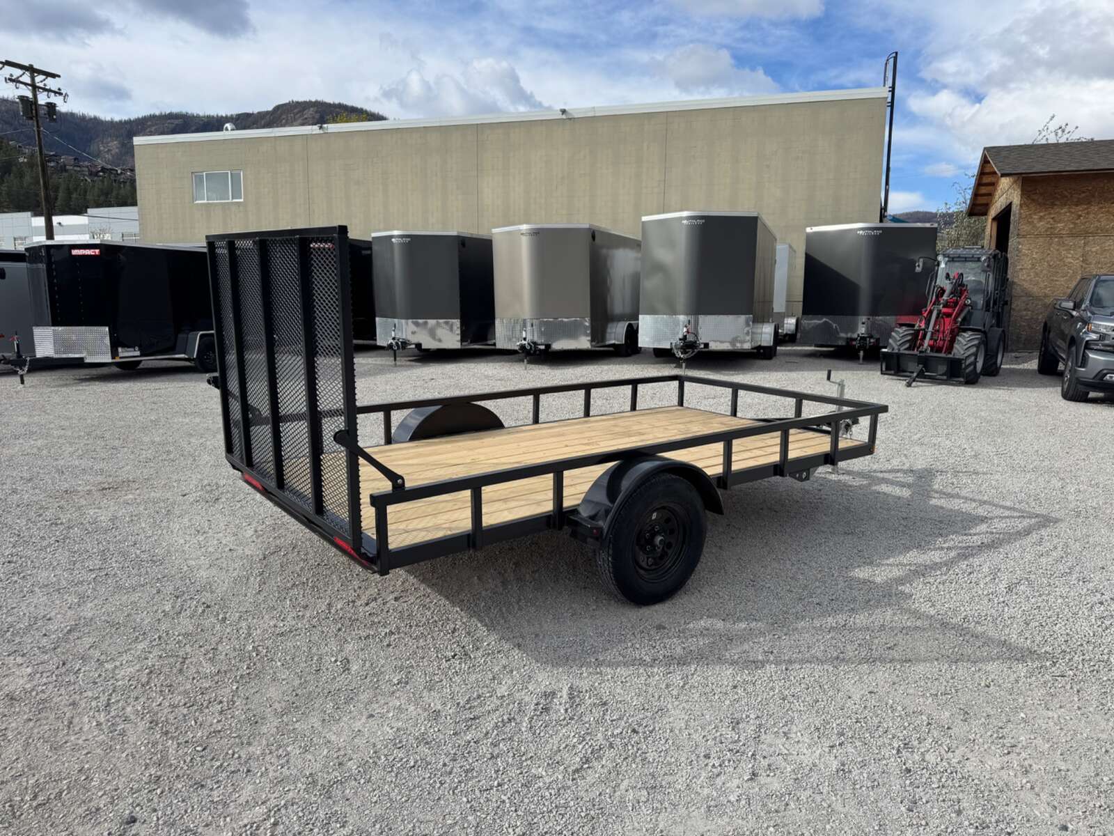 Photo of 2026 MaxForce 6x12 Utility Trailer w/ Ramp Gate - ATV UTV Side x Side