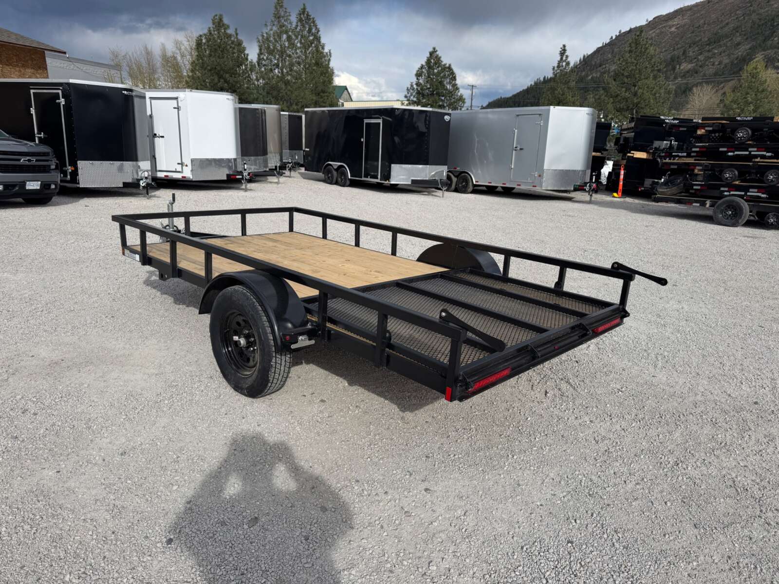 Photo of 2026 MaxForce 6x12 Utility Trailer w/ Ramp Gate - ATV UTV Side x Side