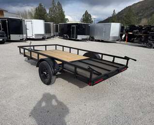 Thumbnail Photo of 2026 MaxForce 6x12 Utility Trailer w/ Ramp Gate - ATV UTV Side x Side