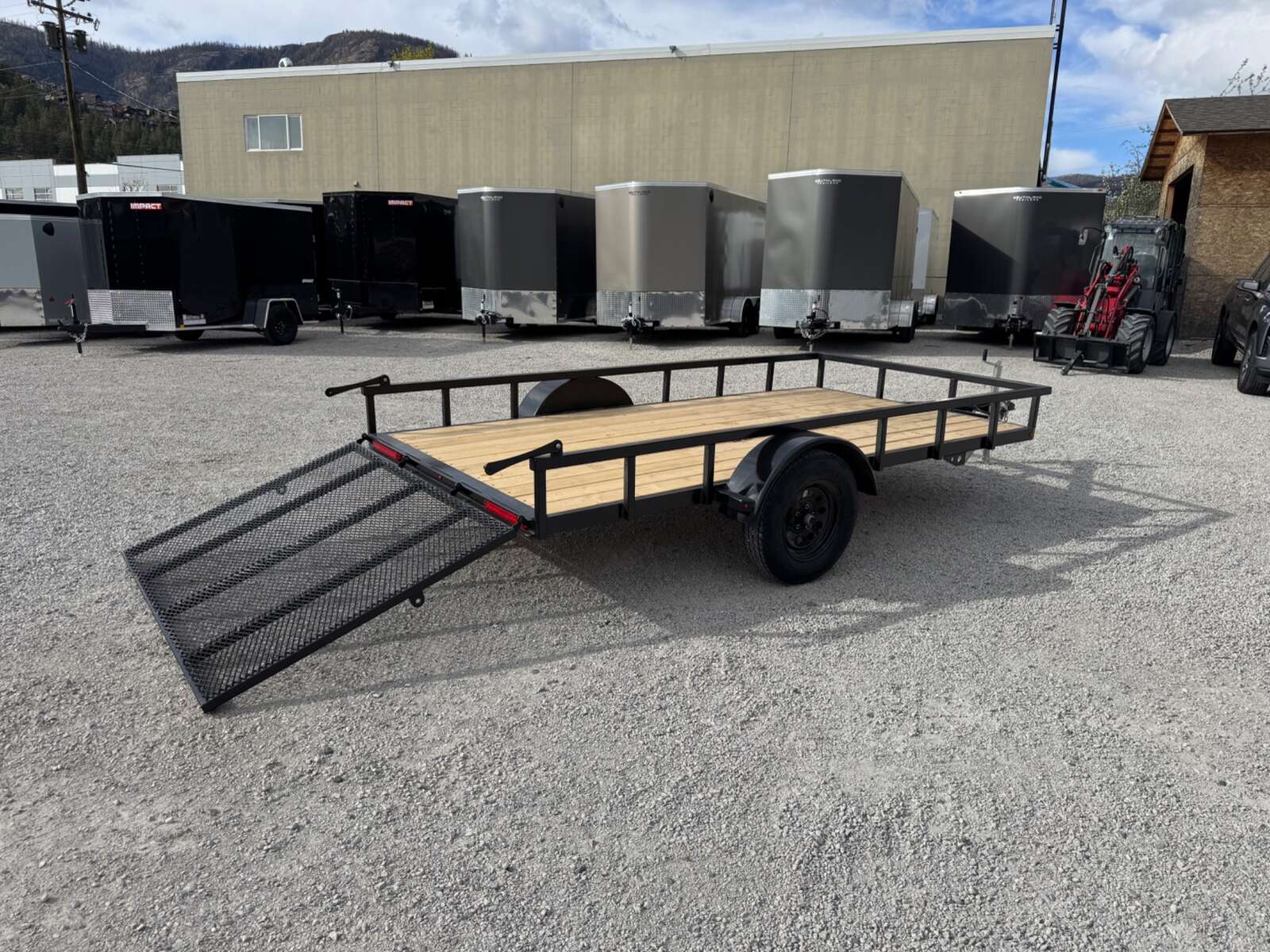 Photo of 2026 MaxForce 6x12 Utility Trailer w/ Ramp Gate - ATV UTV Side x Side