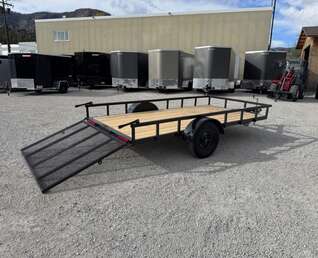Thumbnail Photo of 2026 MaxForce 6x12 Utility Trailer w/ Ramp Gate - ATV UTV Side x Side