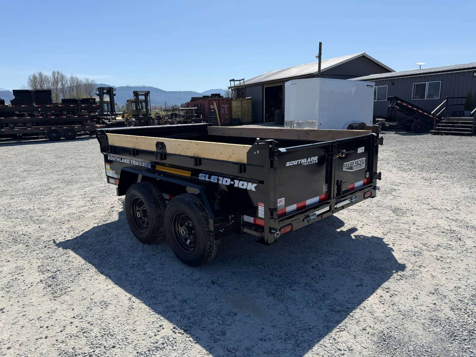 Photo of 2026 Southland 6x10 Dump Trailer 11,400lb GVW w/ Tarp & Ramps