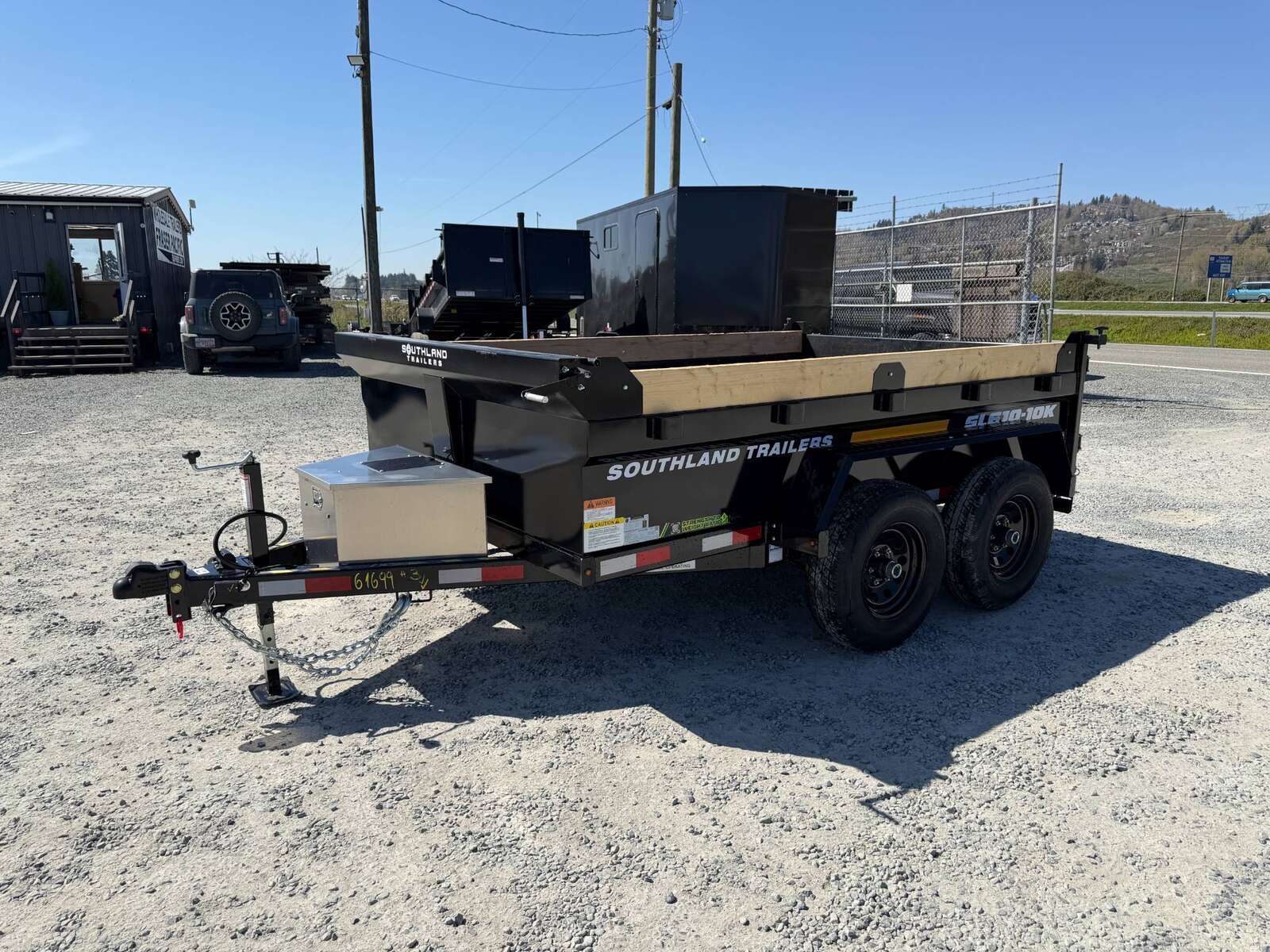 Photo of 2026 Southland 6x10 Dump Trailer 11,400lb GVW w/ Tarp & Ramps