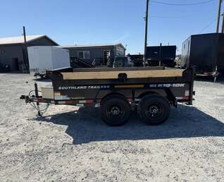 Thumbnail Photo of 2026 Southland 6x10 Dump Trailer 11,400lb GVW w/ Tarp & Ramps