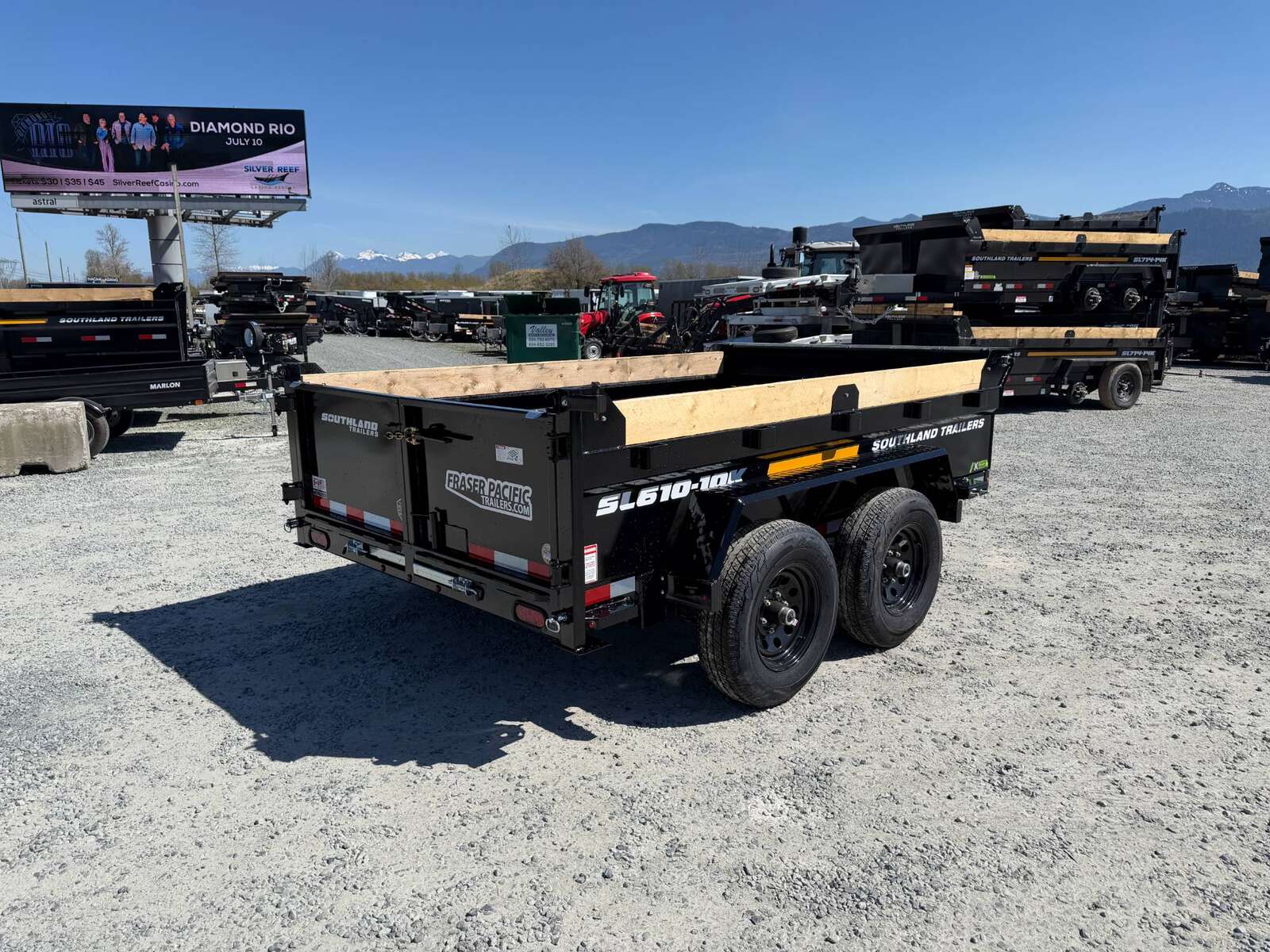 Photo of 2026 Southland 6x10 Dump Trailer 11,400lb GVW w/ Tarp & Ramps