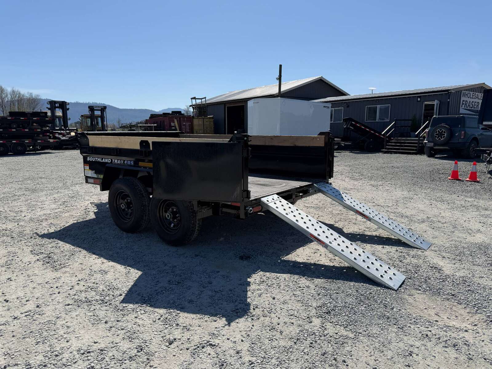 Photo of 2026 Southland 6x10 Dump Trailer 11,400lb GVW w/ Tarp & Ramps