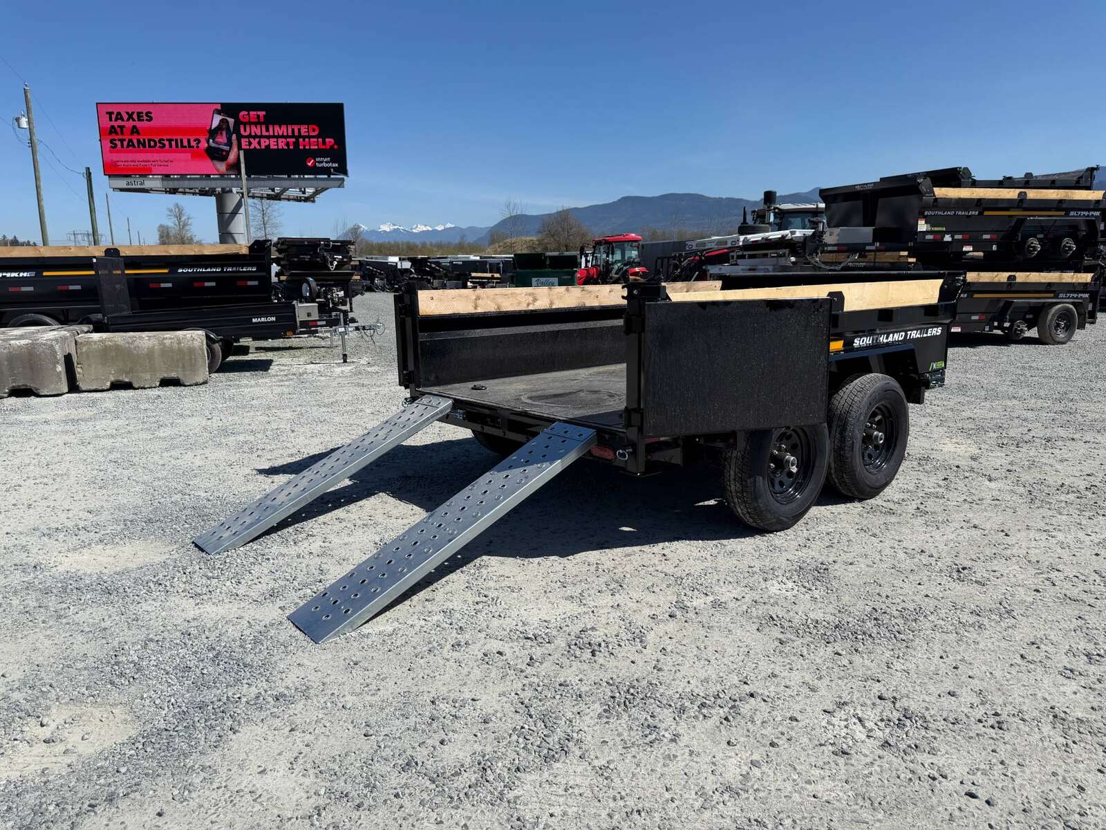 Photo of 2026 Southland 6x10 Dump Trailer 11,400lb GVW w/ Tarp & Ramps