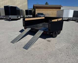 Thumbnail Photo of 2026 Southland 6x10 Dump Trailer 11,400lb GVW w/ Tarp & Ramps