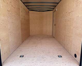 Thumbnail Photo of 2026 Royal Cargo 7X14 V Nose 7700LB GVW RAMP DOOR Charcoal Grey Enclosed Cargo Trailer Extra Tall (GSR)