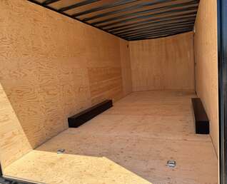 Thumbnail Photo of 2026 Royal Cargo 8.5x20 +V Nose 11,400lb Cargo / Enclosed Trailer Car Hauler Extra Height Ramp Door Black (GSR)