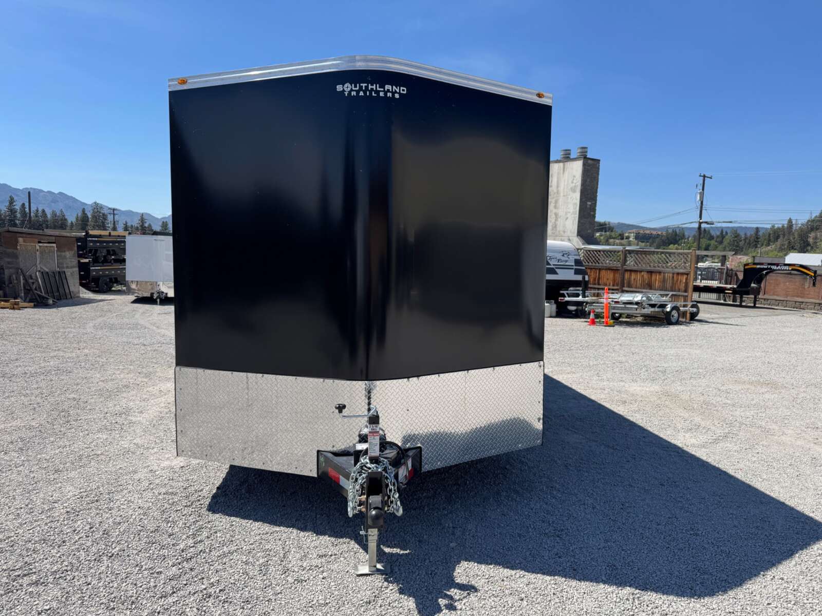 Photo of 2026 Royal Cargo 8.5x20 +V Nose 11,400lb Cargo / Enclosed Trailer Car Hauler Extra Height Ramp Door Black (GSR)
