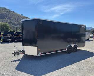 Thumbnail Photo of 2026 Royal Cargo 8.5x20 +V Nose 11,400lb Cargo / Enclosed Trailer Car Hauler Extra Height Ramp Door Black (GSR)