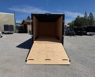 Thumbnail Photo of 2026 Royal Cargo 8.5x20 +V Nose 11,400lb Cargo / Enclosed Trailer Car Hauler Extra Height Ramp Door Black (GSR)