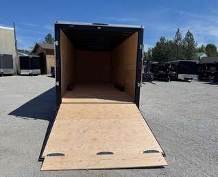 Thumbnail Photo of 2026 Royal Cargo 8.5x24 V Nose Car Hauler Cargo / Enclosed Trailer 11,400lb GVW White Ramp Door Extra Height (GSR)