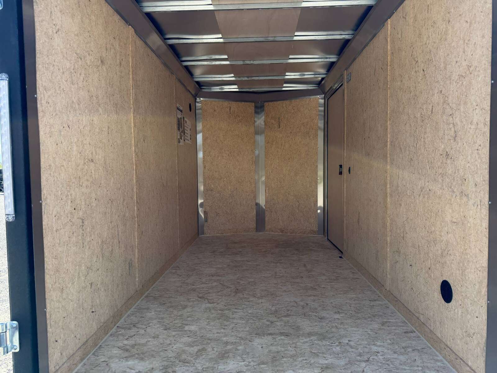 Photo of 2026 Impact Quake 6x12 V Nose Cargo / Enclosed Trailer Black Barn Door Extra Height 2990lb GVW