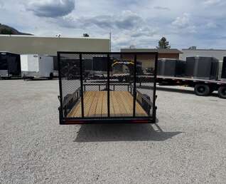 Thumbnail Photo of 2026 MaxForce 6x12 Utility Trailer w/ Ramp Gate - ATV UTV Side x Side