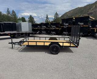 Thumbnail Photo of 2026 MaxForce 6x12 Utility Trailer w/ Ramp Gate - ATV UTV Side x Side