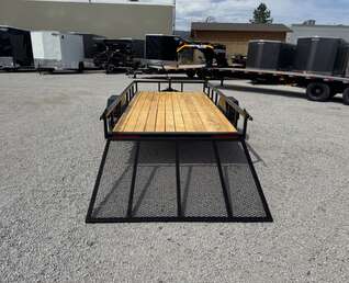 Thumbnail Photo of 2026 MaxForce 6x12 Utility Trailer w/ Ramp Gate - ATV UTV Side x Side