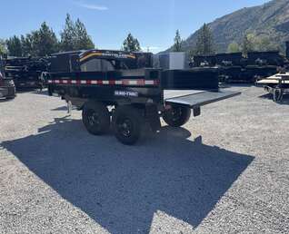 Thumbnail Photo of 2025 Suretrac 6x10 Deckover Dump Trailer 9,900lb GVW w/ Tarp