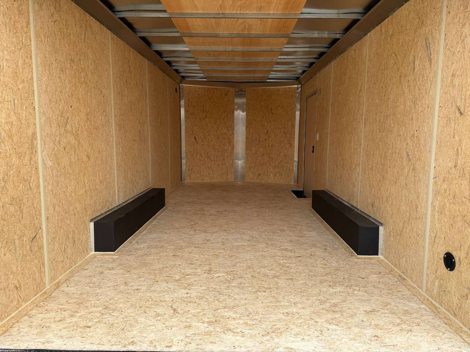 Photo of 2026 Impact 8.5x18 Quake V Nose Cargo Enclosed Trailer Ramp Door Extra Height Black 7000lb GVW