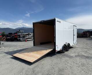 Thumbnail Photo of 2026 Royal Cargo 8.5X16 V NOSE Cargo / Enclosed Trailer Black RAMP DOOR EXTRA HEIGHT 11,400LB GVW