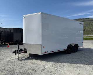 Thumbnail Photo of 2026 Royal Cargo 8.5X16 V NOSE Cargo / Enclosed Trailer Black RAMP DOOR EXTRA HEIGHT 11,400LB GVW
