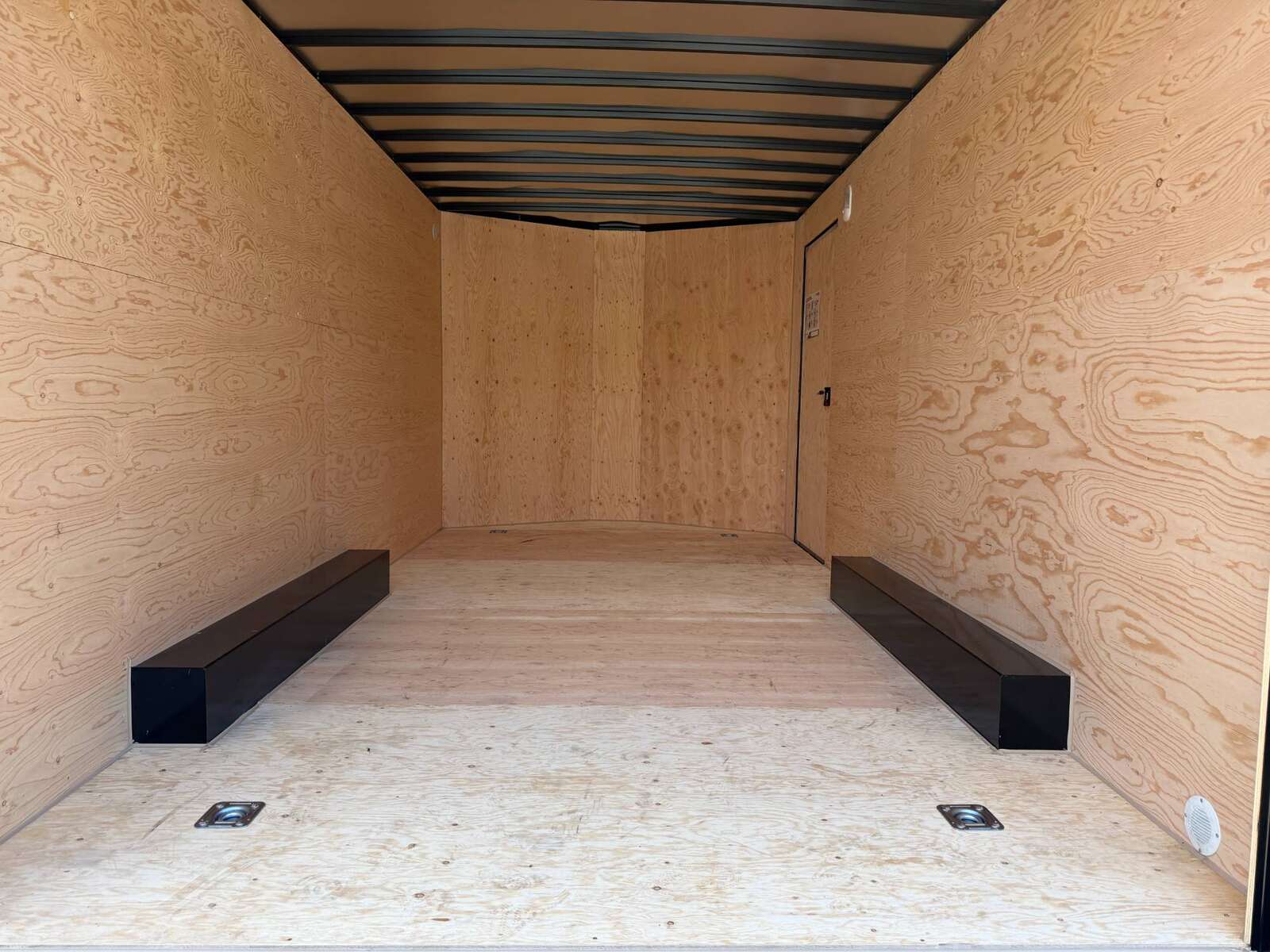 Photo of 2026 Royal Cargo 8.5X16 V NOSE Cargo / Enclosed Trailer Black RAMP DOOR EXTRA HEIGHT 11,400LB GVW