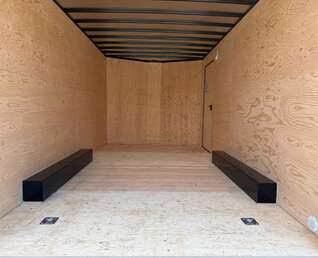 Thumbnail Photo of 2026 Royal Cargo 8.5X16 V NOSE Cargo / Enclosed Trailer Black RAMP DOOR EXTRA HEIGHT 11,400LB GVW