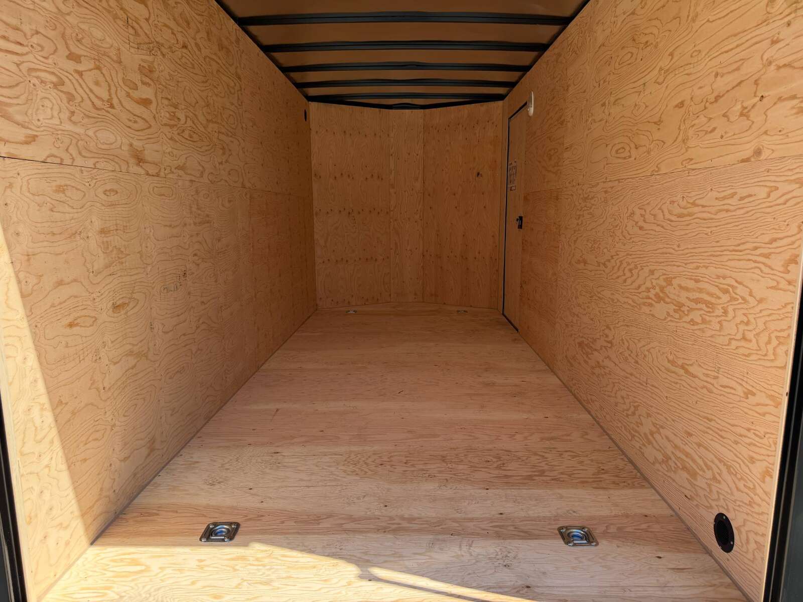 Photo of 2026 Royal 7x16 Enclosed Cargo Trailer V Nose Ramp Door Pewter 7700lb GVW Extra Height