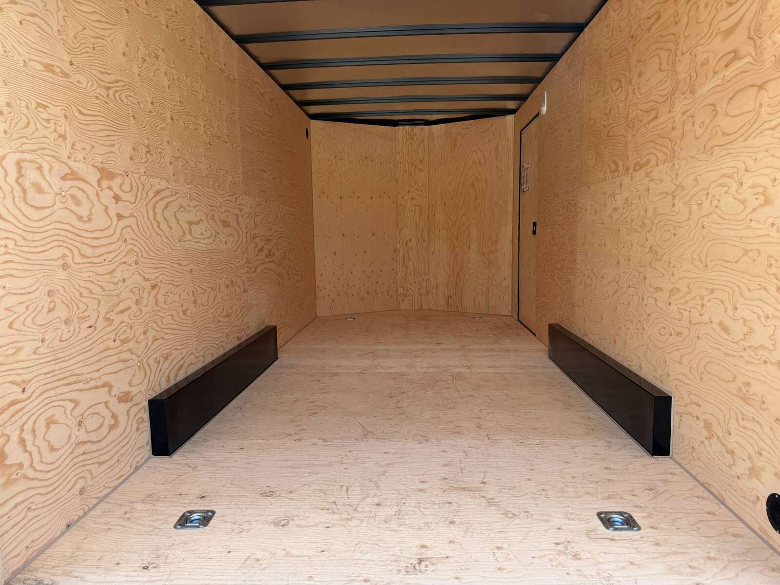 Photo of 2026 Royal 7.5X16 V-NOSE RAMP DOOR EXTRA HEIGHT Cargo / Enclosed Trailer Black 7700lb GVW (GSR)