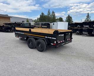 Thumbnail Photo of 2026 Southland 7x14 Dump Trailer 15,400lbs GVW with Tarp And Ramps (SL714-14K)