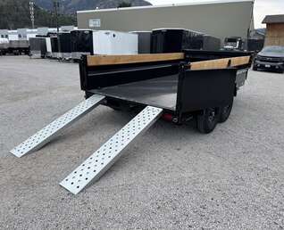 Thumbnail Photo of 2026 Southland 7x14 Dump Trailer 15,400lbs GVW with Tarp And Ramps (SL714-14K)