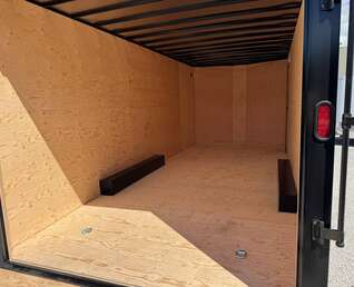 Thumbnail Photo of 2026 Royal Cargo 8.5x20 +V Nose 11,400lb Cargo / Enclosed Trailer Car Hauler Extra Height Ramp Door Pewter w/ Blackout Trim Package (GSR)