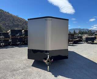Thumbnail Photo of 2026 Royal Cargo 8.5x20 +V Nose 11,400lb Cargo / Enclosed Trailer Car Hauler Extra Height Ramp Door Pewter w/ Blackout Trim Package (GSR)
