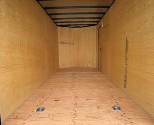 Thumbnail Photo of 2026 Royal 7x16 Enclosed Cargo Trailer V Nose Ramp Door Charcoal 7700lb GVW Extra Height (GSR)