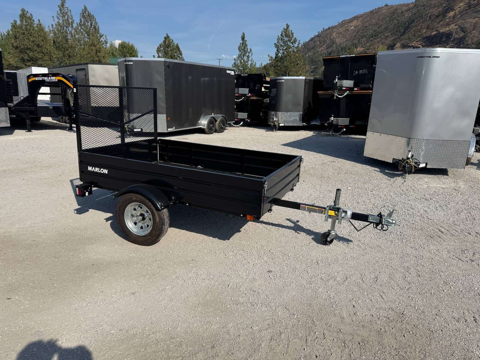 Photo of 2026 Marlon Trailers 5X8 UTILITY TRAILER with Steel Sides and Ramp Gate