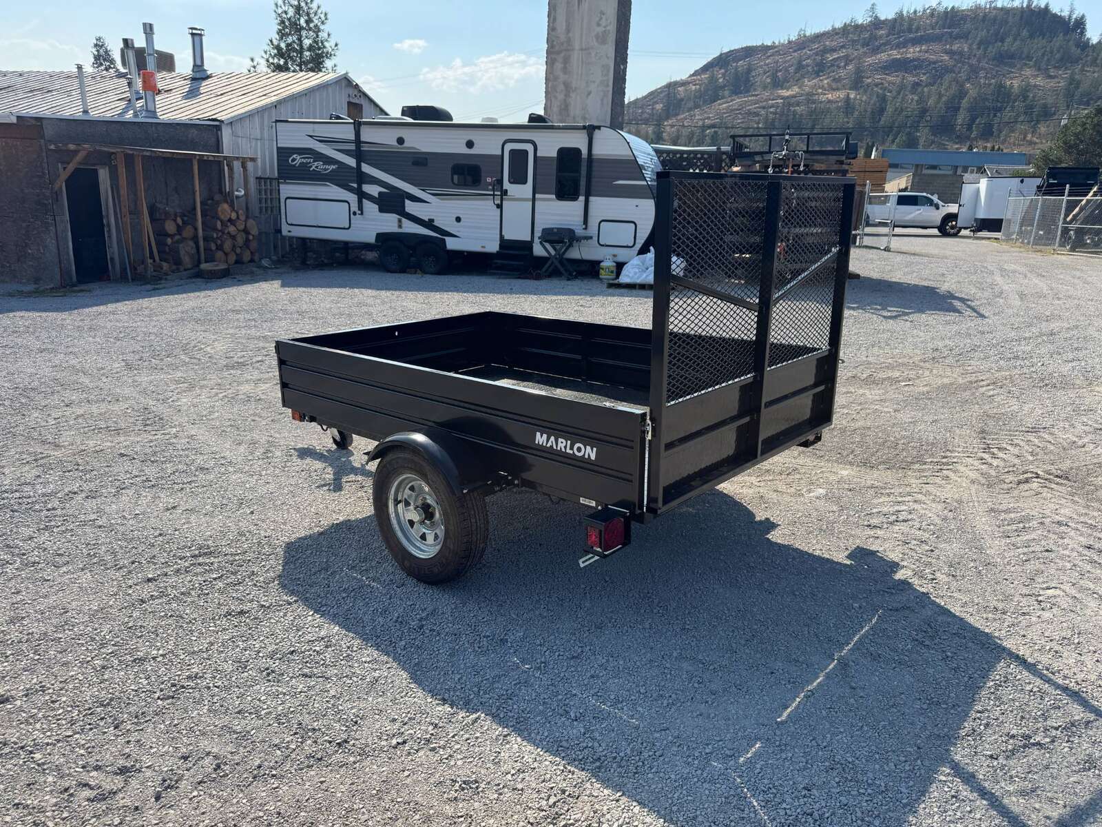 Photo of 2026 Marlon Trailers 5X8 UTILITY TRAILER with Steel Sides and Ramp Gate