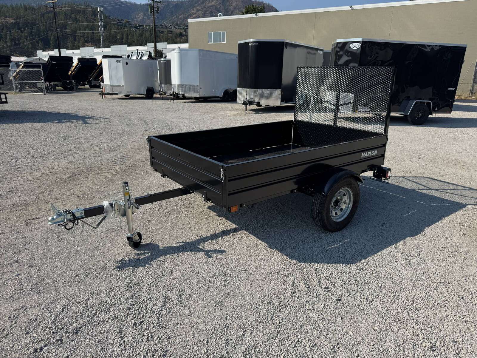 Photo of 2026 Marlon Trailers 5X8 UTILITY TRAILER with Steel Sides and Ramp Gate