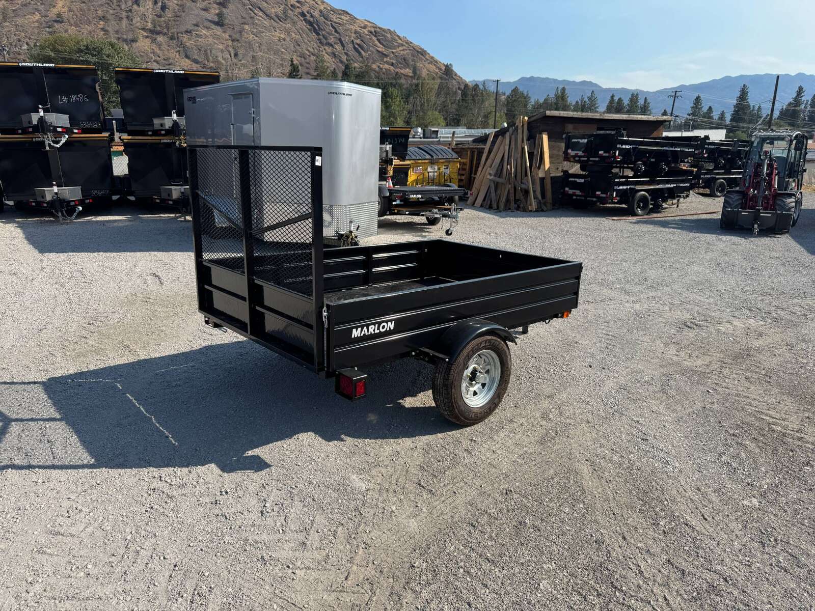 Photo of 2026 Marlon Trailers 5X8 UTILITY TRAILER with Steel Sides and Ramp Gate