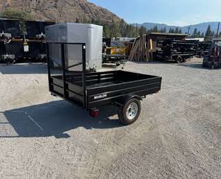 Thumbnail Photo of 2026 Marlon Trailers 5X8 UTILITY TRAILER with Steel Sides and Ramp Gate