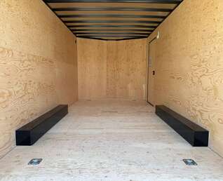Thumbnail Photo of 2027 Royal Cargo 8.5X16 V NOSE Cargo / Enclosed Trailer Black RAMP DOOR EXTRA HEIGHT 11,400LB GVW (GSR)