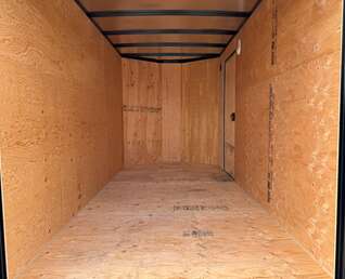 Thumbnail Photo of 2027 Royal Cargo 6x12 V Nose Cargo / Enclosed Trailer Ramp Door Black Tandem Axle 7700lb GVW (GSR)