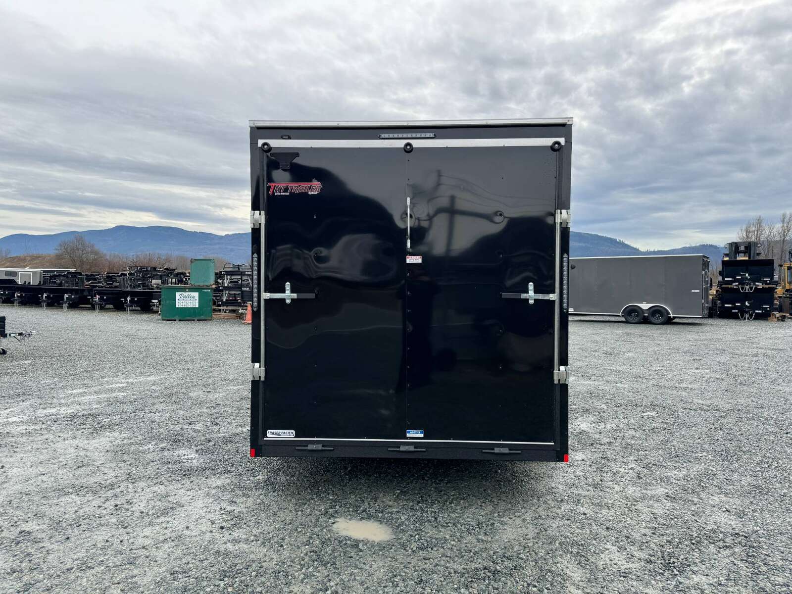Photo of 2025 Mirage XE 7X16 V-Nose Ramp Door Cargo / Enclosed Trailer Extra Height Black 7000lb GVW