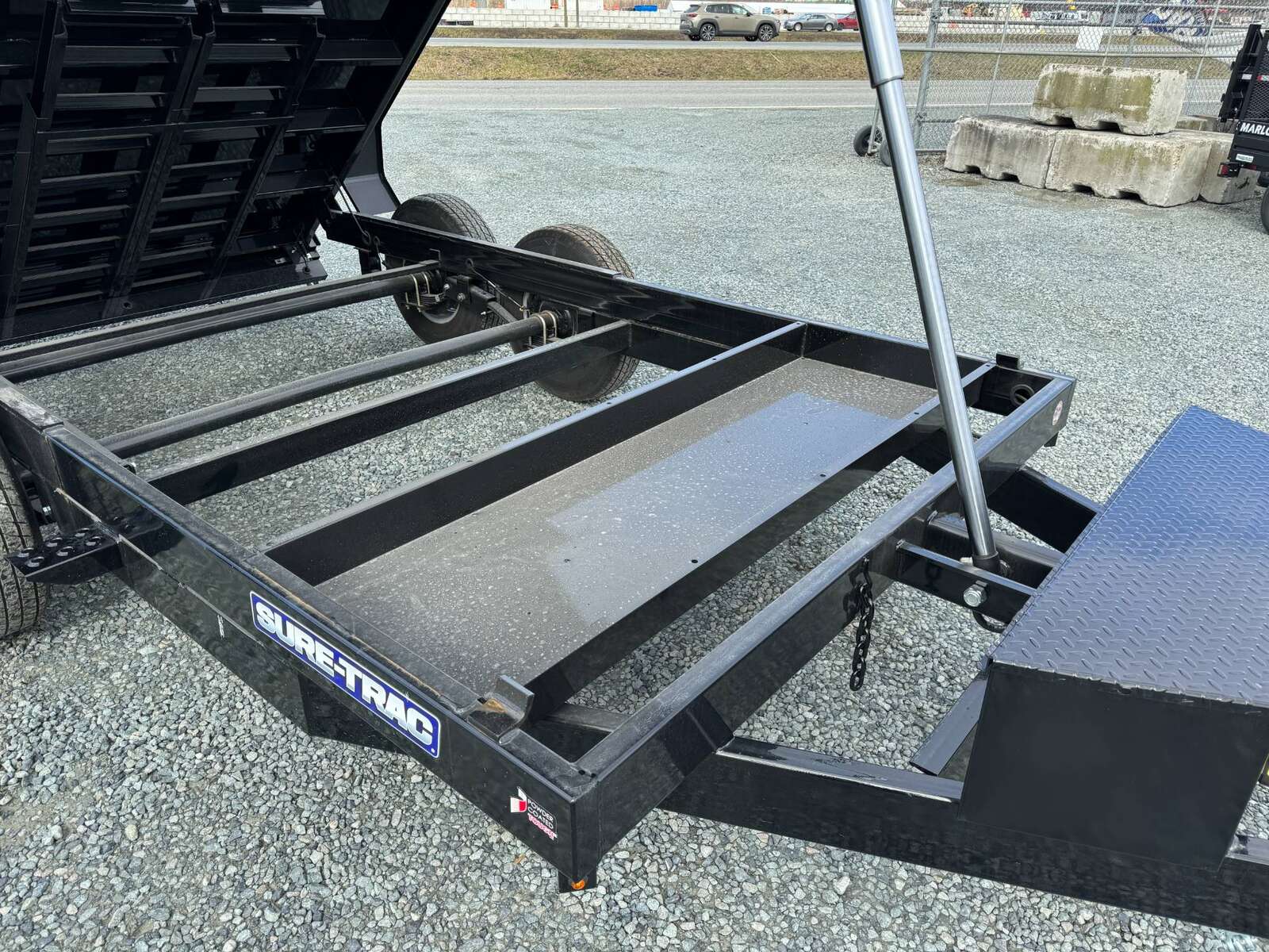 Photo of 2025 Suretrac 7x14 Telescopic Hoist Dump Trailer 14,000lbs GVW w/ Ramps and Tarp