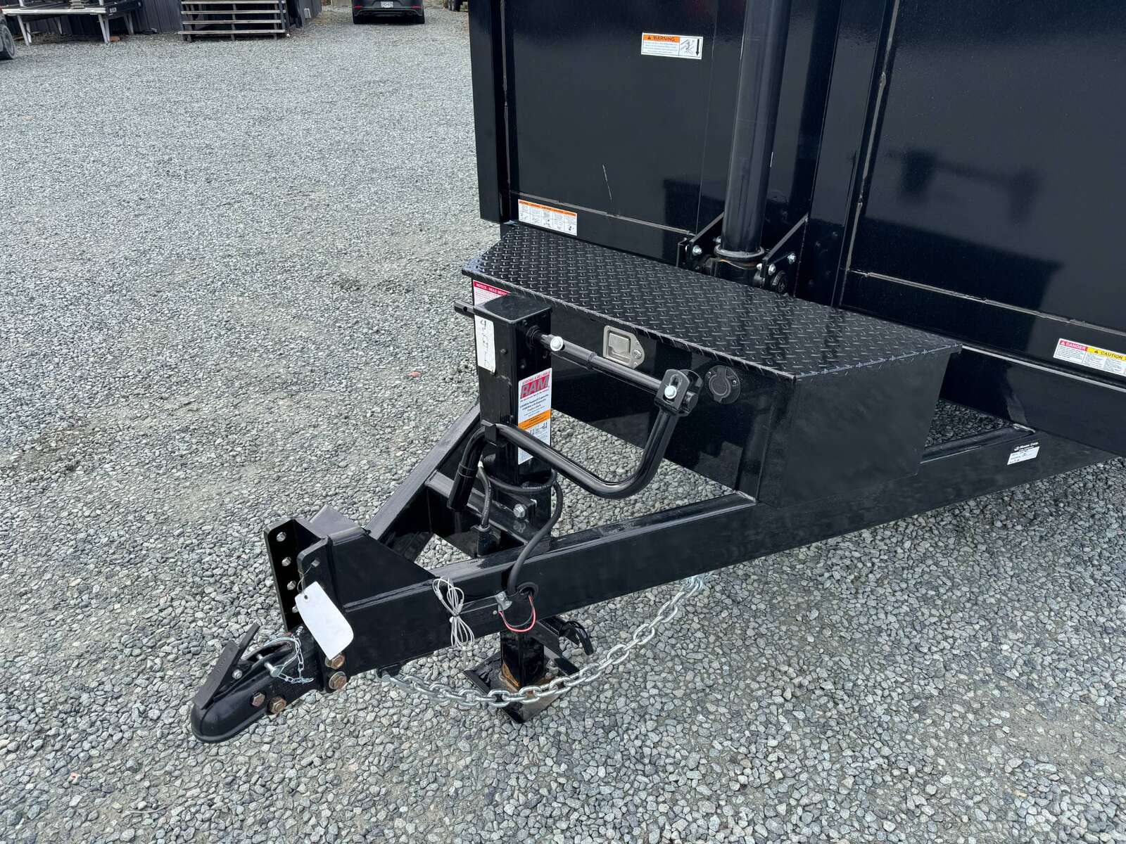 Photo of 2025 Suretrac 7x14 Telescopic Hoist Dump Trailer 14,000lbs GVW w/ Ramps and Tarp