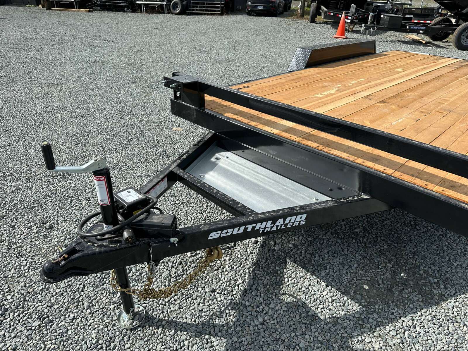 Photo of 2025 Southland 7X14 FLATBED TRAILER FLAT DECK 7,700LB GVW w/ Slide in ramps