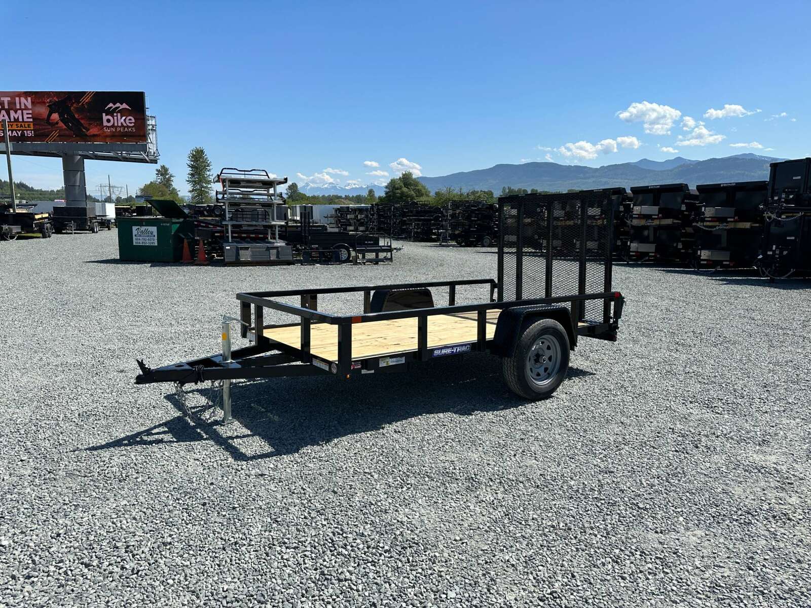Photo of 2025 Suretrac 5X10 Utility Trailer 2990lb GVW with Ramp Gate
