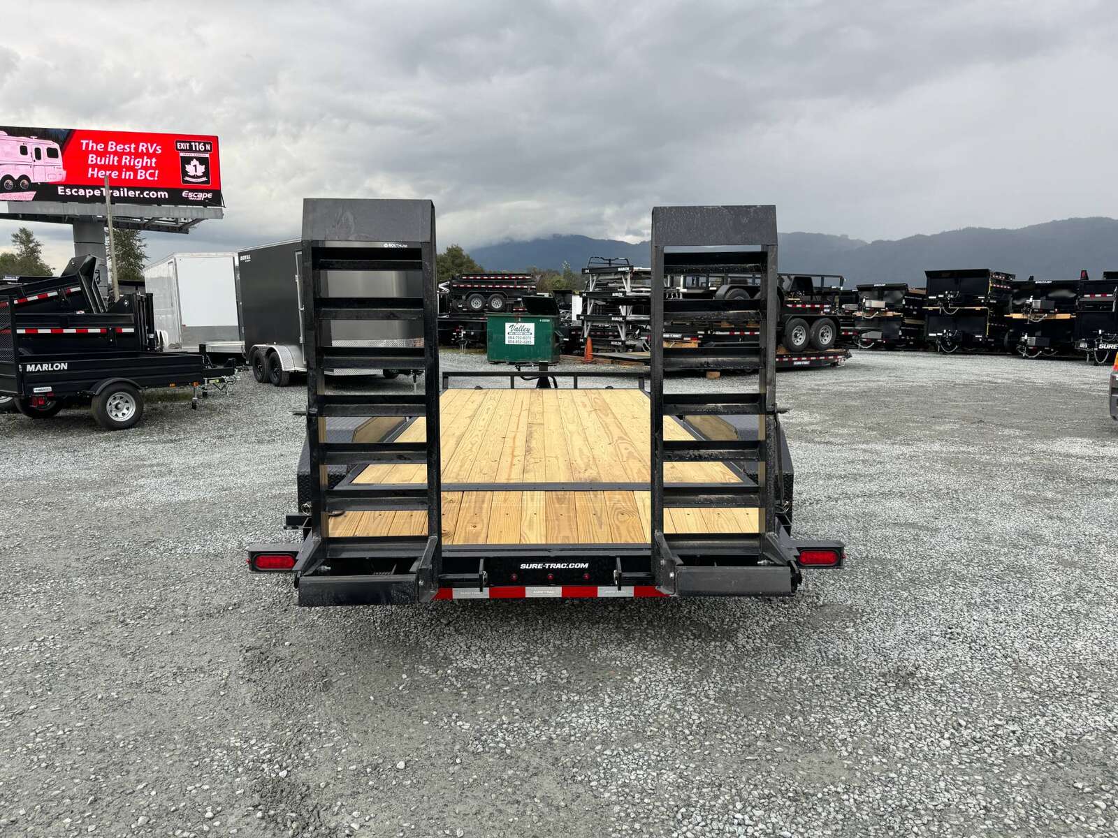 Photo of 2025 Suretrac 7x16 Equipment Trailer 14,000LB GVW Implement Flat Deck w/ Stand Up Ramps