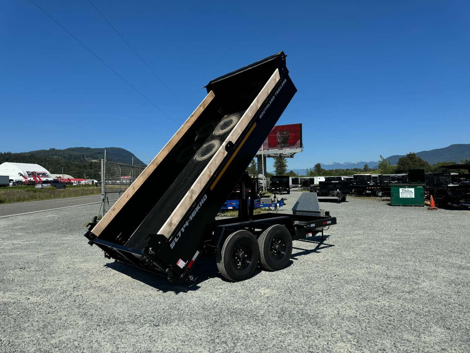 Photo of 2026 Southland Trailers 7x14 Dump Trailer HD 17,000lbs GVW w/ Hydraulic Front Jack & 3/16" Floor (SL714-16KHD)