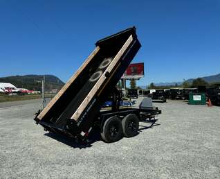Thumbnail Photo of 2026 Southland Trailers 7x14 Dump Trailer HD 17,000lbs GVW w/ Hydraulic Front Jack & 3/16" Floor (SL714-16KHD)